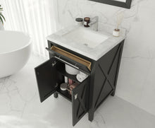 Load image into Gallery viewer, Wimbledon 24" Espresso Bathroom Vanity with Countertop