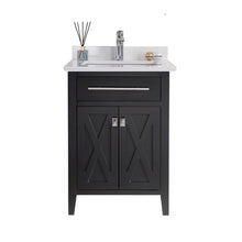 Load image into Gallery viewer, Wimbledon 24" Espresso Bathroom Vanity with Countertop