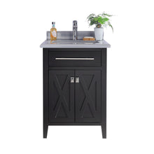 Load image into Gallery viewer, Wimbledon 24" Espresso Bathroom Vanity with Countertop