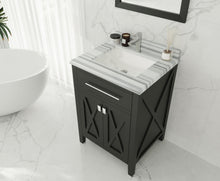 Load image into Gallery viewer, Wimbledon 24&quot; Espresso Bathroom Vanity with Countertop