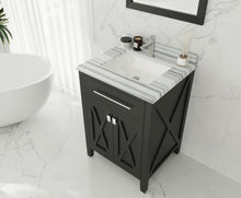 Load image into Gallery viewer, Wimbledon 24" Espresso Bathroom Vanity with Countertop