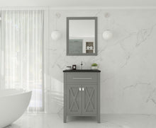 Load image into Gallery viewer, Wimbledon 24" Grey Bathroom Vanity with Countertop