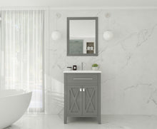 Load image into Gallery viewer, Wimbledon 24" Grey Bathroom Vanity with Countertop