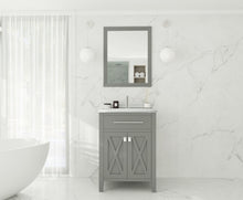 Load image into Gallery viewer, Wimbledon 24" Grey Bathroom Vanity with Countertop