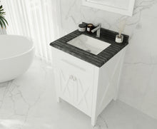Load image into Gallery viewer, Wimbledon 24" White Bathroom Vanity with Countertop