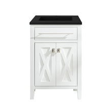 Load image into Gallery viewer, Wimbledon 24" White Bathroom Vanity with Countertop