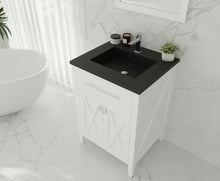 Load image into Gallery viewer, Wimbledon 24" White Bathroom Vanity with Countertop