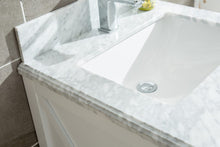 Load image into Gallery viewer, Wimbledon 24" White Bathroom Vanity with Countertop