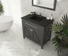 Load image into Gallery viewer, Wimbledon 36" Espresso Bathroom Vanity with Countertop