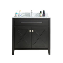 Load image into Gallery viewer, Wimbledon 36" Espresso Bathroom Vanity with Countertop