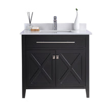 Load image into Gallery viewer, Wimbledon 36" Espresso Bathroom Vanity with Countertop