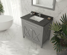 Load image into Gallery viewer, Wimbledon 36&quot; Grey Bathroom Vanity with Countertop