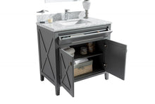 Load image into Gallery viewer, Wimbledon 36" Grey Bathroom Vanity with Countertop
