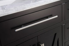 Load image into Gallery viewer, Wimbledon 60" Espresso Double Sink Bathroom Vanity with Countertop