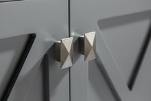 Load image into Gallery viewer, Wimbledon 60" Grey Double Sink Bathroom Vanity with Countertop