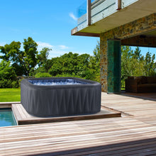Load image into Gallery viewer, MSPA Black Inflatable Hot Tub 4-6 People - 245 Gallon - Plug&Play I SPAFAIR