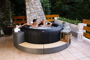 MSPA Portable Hot Tub for 4-6 people I 245 Gallon I Inflatable Hot Tub I SPAFAIR