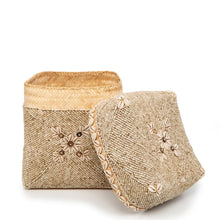 Load image into Gallery viewer, Bamboo Handmade Baskets by Bazar Bizar I Boho Decor I Set of 3 I SPAFAIR