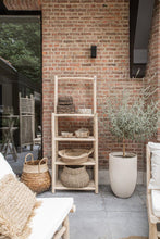 Load image into Gallery viewer, Handwoven Boho Basket by Bizar Bazar - Natural I Boho Decor I SPAFAIR