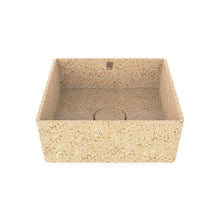 Load image into Gallery viewer, Eco Vessel Sink Cube40 I Washbasin | Natural I SPAFAIR