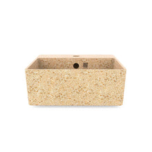 Load image into Gallery viewer, Eco Vessel Sink Cube40 w/ Tap Hole I Washbasin I Natural I Wood 5mm | SPAFAIR
