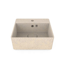 Load image into Gallery viewer, Eco Vessel Sink Cube40 w/ Tap Hole I Washbasin I Polar | SPAFAIR