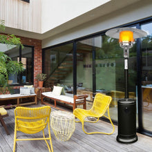 Load image into Gallery viewer, Black Outdoor Propane Patio Heater with Adjustable Thermostat I SPAFAIR