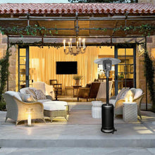 Load image into Gallery viewer, Black Outdoor Propane Patio Heater with Adjustable Thermostat I SPAFAIR