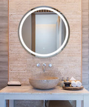 Load image into Gallery viewer, Eternity AVA Round Dimmable Bathroom Mirror with Lights