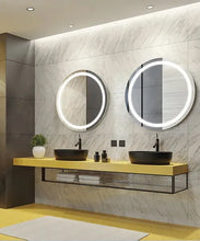 Load image into Gallery viewer, Eternity AVA Round Dimmable Bathroom Mirror with Lights