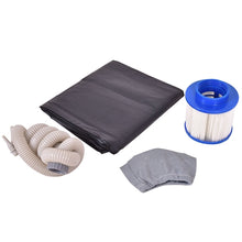 Load image into Gallery viewer, Goplus Inflatable Bubble Massage Spa - 4 people