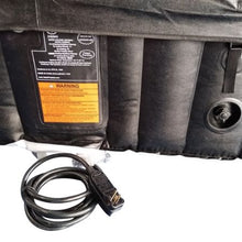 Load image into Gallery viewer, ALEKO Square Inflatable Hot Tub 2-4 Person with Cover I 160 Gallon I Black & White I SPAFAIR