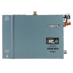 Coasts Steam Generator for Home or Business Steam Saunas, 3KW, 240V with KS-200A Controller