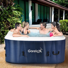 Load image into Gallery viewer, Outdoor Portable Inflatable Hot Tub - 4 people