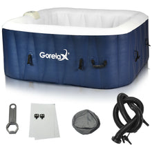 Load image into Gallery viewer, Outdoor Portable Inflatable Hot Tub - 4 people