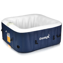Load image into Gallery viewer, Outdoor Portable Inflatable Hot Tub - 4 people