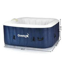 Load image into Gallery viewer, Outdoor Portable Inflatable Hot Tub - 4 people