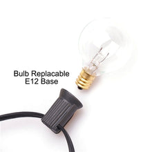 Load image into Gallery viewer, Outdoor Patio Lights - 20 Feet Round Bulb I SPAFAIR