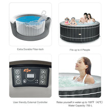 Load image into Gallery viewer, Portable Outdoor Inflatable Spa -4 people