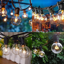 Load image into Gallery viewer, Outdoor Patio Lights - 20 Feet Round Bulb I SPAFAIR