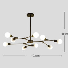 Load image into Gallery viewer, Sputnik Chandelier I Tree Shape Ceiling Lights I SPAFAIR