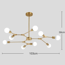 Load image into Gallery viewer, Sputnik Chandelier I Tree Shape Ceiling Lights I SPAFAIR