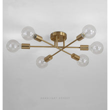 Load image into Gallery viewer, Modern Sputnik Chandelier I Ceiling Lights I SPAFAIR