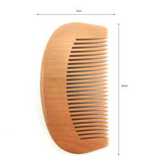 Load image into Gallery viewer, Portable Wood Comb Natural Hair Brush I SPAFAIR