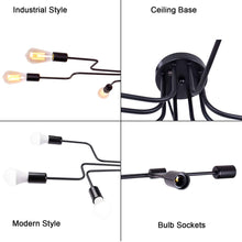 Load image into Gallery viewer, Sputnik Industrial Chandelier I Vintage Lamp I SPAFAIR