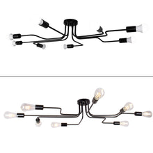 Load image into Gallery viewer, Sputnik Industrial Chandelier I Vintage Lamp I SPAFAIR