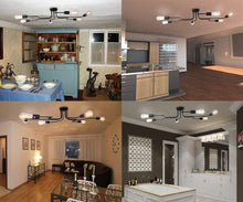 Load image into Gallery viewer, Sputnik Industrial Chandelier I Vintage Lamp I SPAFAIR