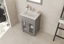 Load image into Gallery viewer, Nova 24&quot; Bathroom Vanity with White Ceramic Basin Countertop