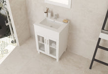 Load image into Gallery viewer, Nova 24&quot; Bathroom Vanity with White Ceramic Basin Countertop