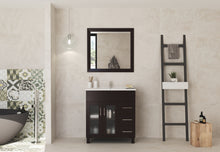 Load image into Gallery viewer, Nova 32&quot; Bathroom Vanity with White Ceramic Basin Countertop